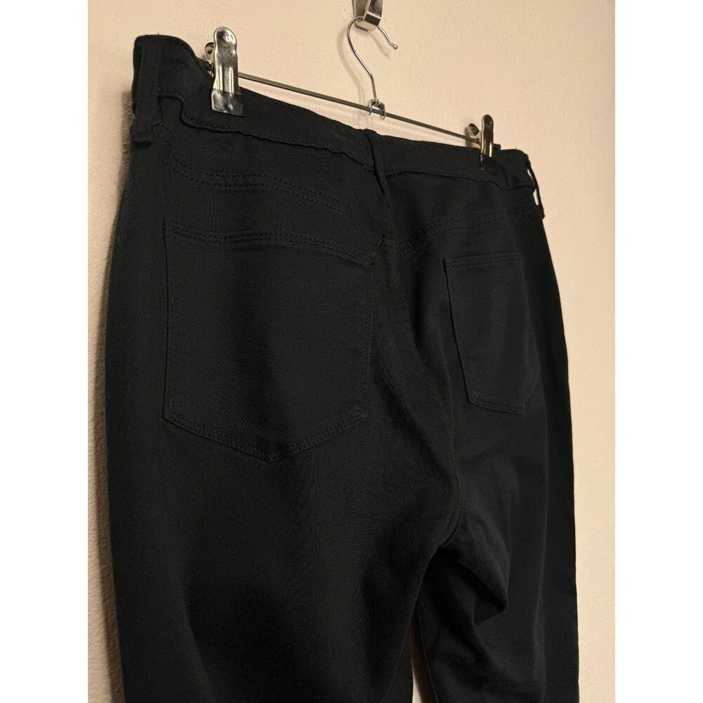 Universal Thread Size 10 Curvy Skinny Jeans Black Mid Rise Denim Cotton Stretch - Picture 5 of 10